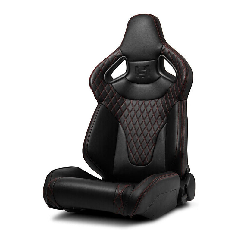 Universal Reclining Racing Seats with Adjustment Slider