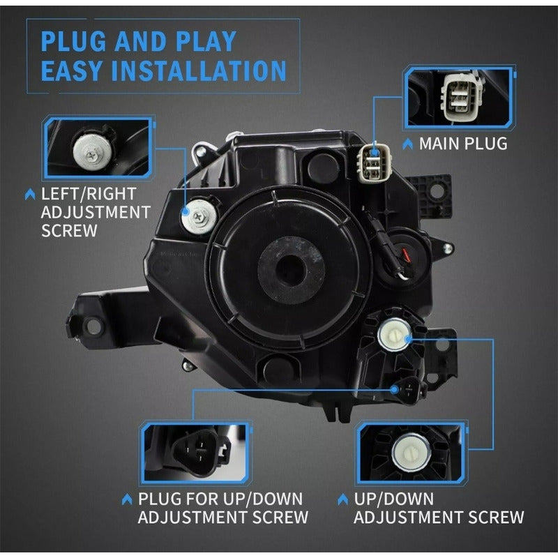 Sequential LED DRL Headlights for Suzuki Jimny 2019 to 2022