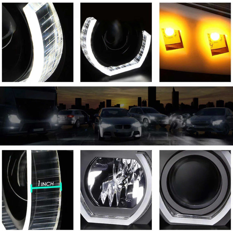 Faros Led De Proyector Para Bmw E90 Serie 3 2006 2007 2008
