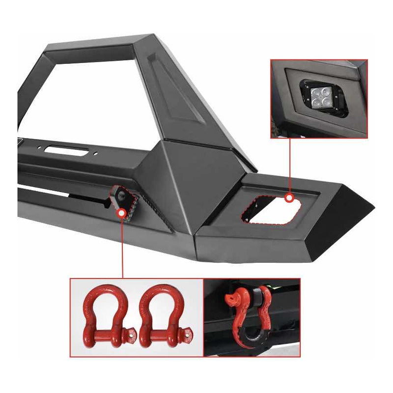 Front Bumper Jeep Wrangler Jk 2007 to 2018