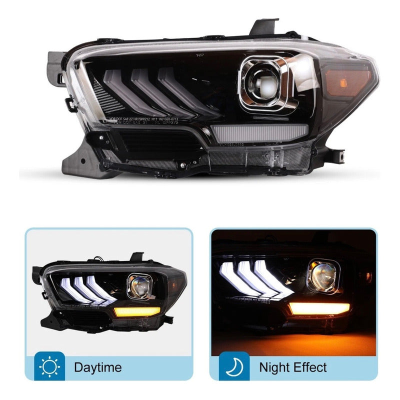 Faros Delanteros Led Toyota Tacoma 2016 2017 A 2019 Ambos Lados