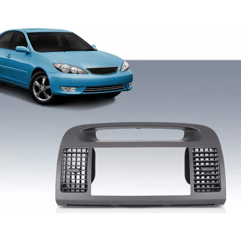 Bisel Central Para Radio Toyota Camry Gris 2002 A 2006