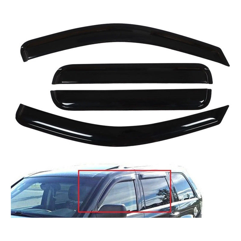 Molduras Para Puertas Jeep Grand Cherokee 2005 A 2011 Negro