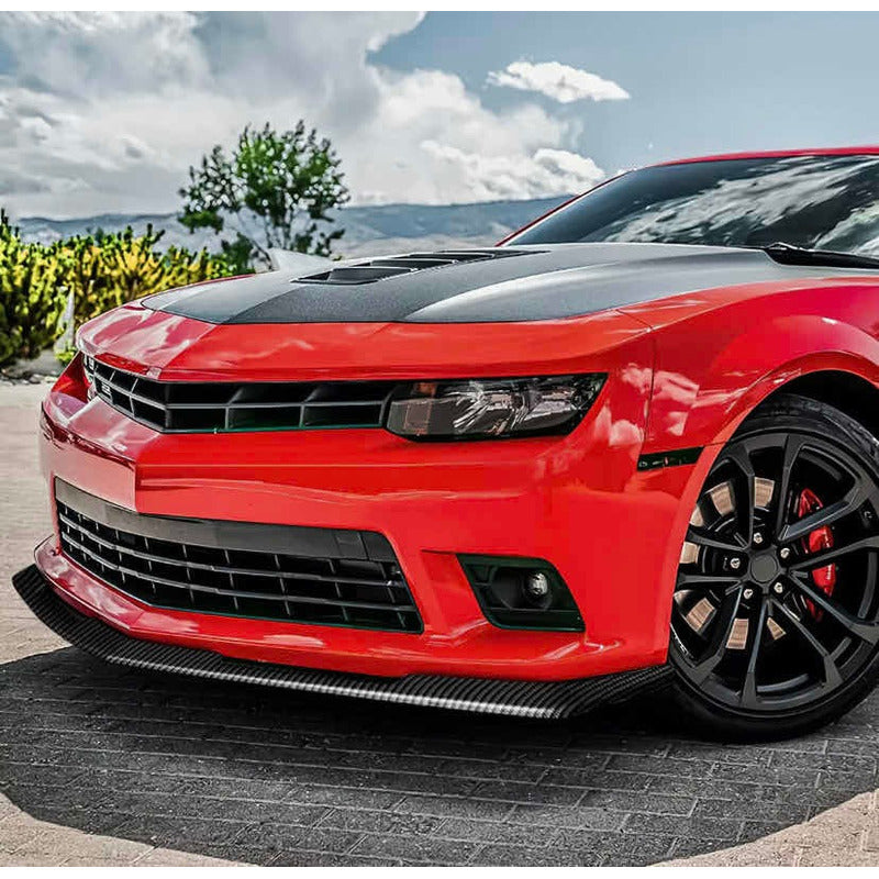 Lip Estilo De Carbono Accesorios Camaro Ss Z28 2014 A 2015