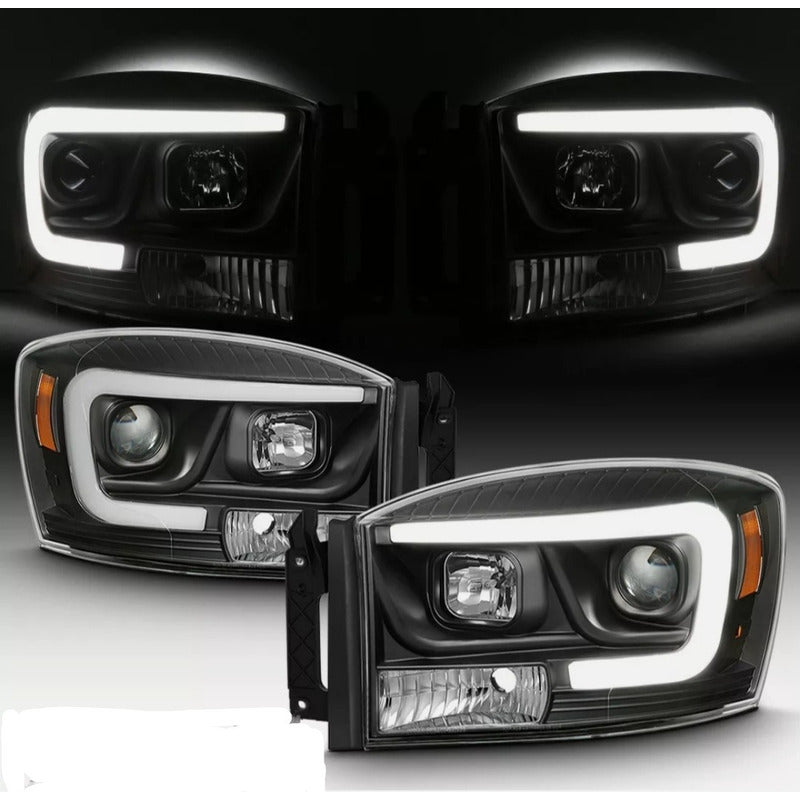 Faros Led Dodge Ram 1500 2006 2007 2008 Izquierdo