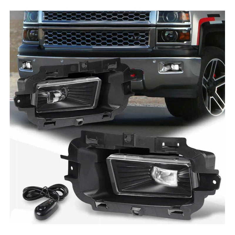 Par De Faros De Niebla Chev Silverado 1500 2014 2015