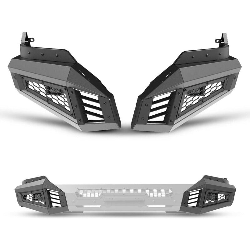 Defensa Delantera Led Ram 1500 Classic 2019 2020 A 2024 Negro