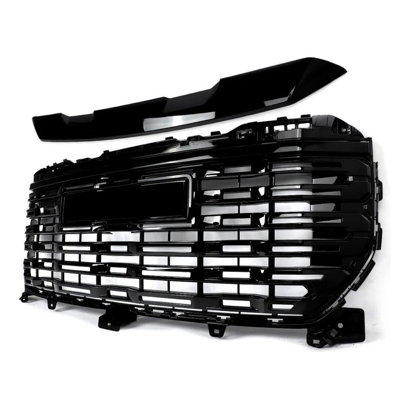 Parrilla Delantera Gmc Sierra 1500 Denali 2022 A 2024 Negro Brillante