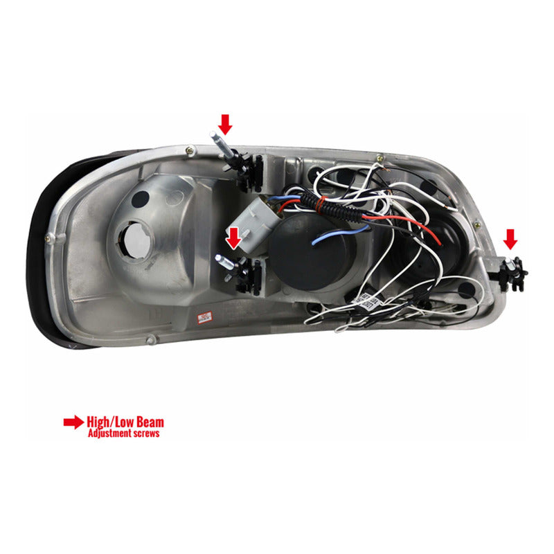 Faros Led Lobo F-150 1997 1998 1999 2000 2001 2002 2003 2004