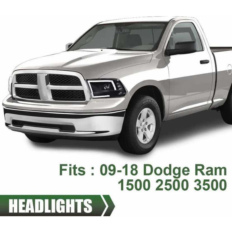 Led Headlights Ram 1500 2500 3500 2009 to 2018