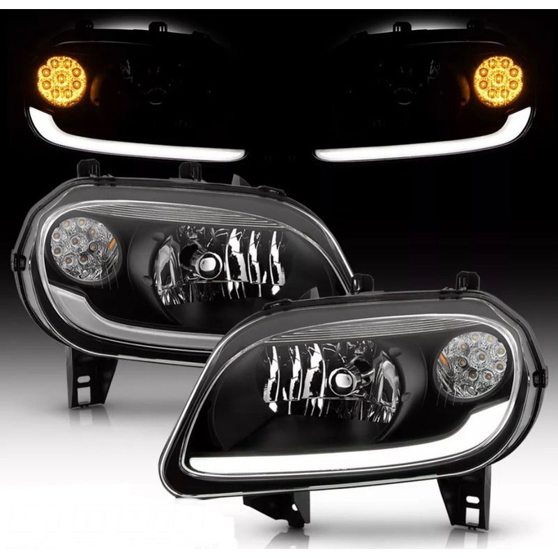 Faros Delanteros Led Chevy Hhr 2006 2007 2009 A 2011