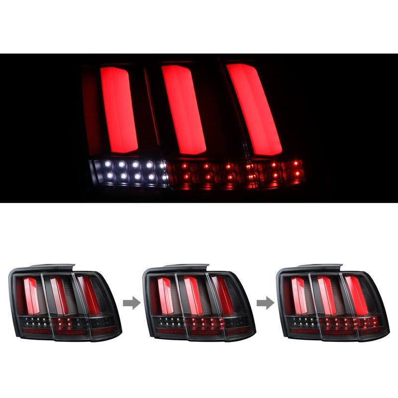 Ford Mustang Skulls Sequential LED 1999 2000 2001 2004