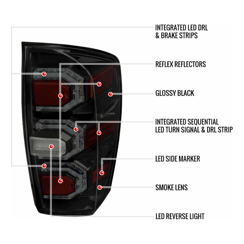 Led Skulls Toyota Tacoma 2016 to 2022