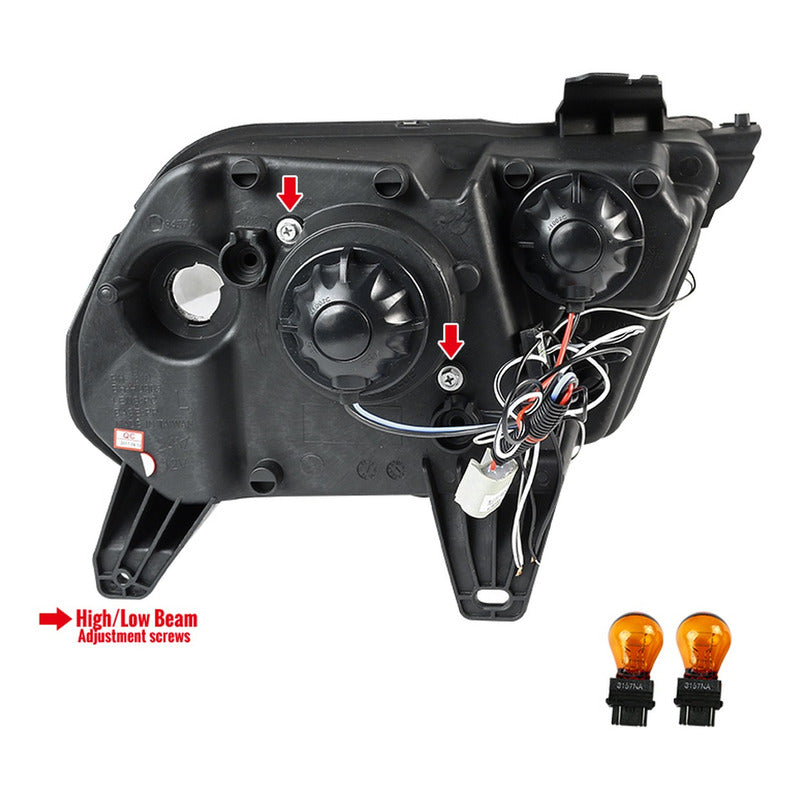 Double Halo Headlights Ford Mustang 2010 to 2014