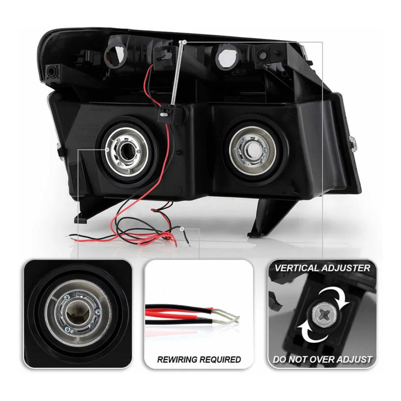 LED Headlights Chevrolet Colorado 2004 to 2012