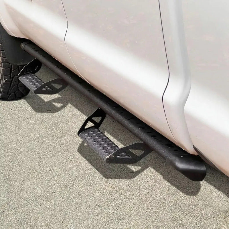 Estribos Laterales Toyota Tacoma Doble Cabina 2024 Negro