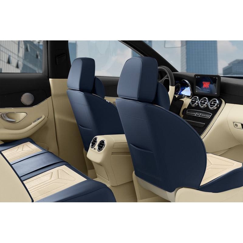 Juego De Cubre Asientos Cuero Lujo Ford Escape 2012 A 2016