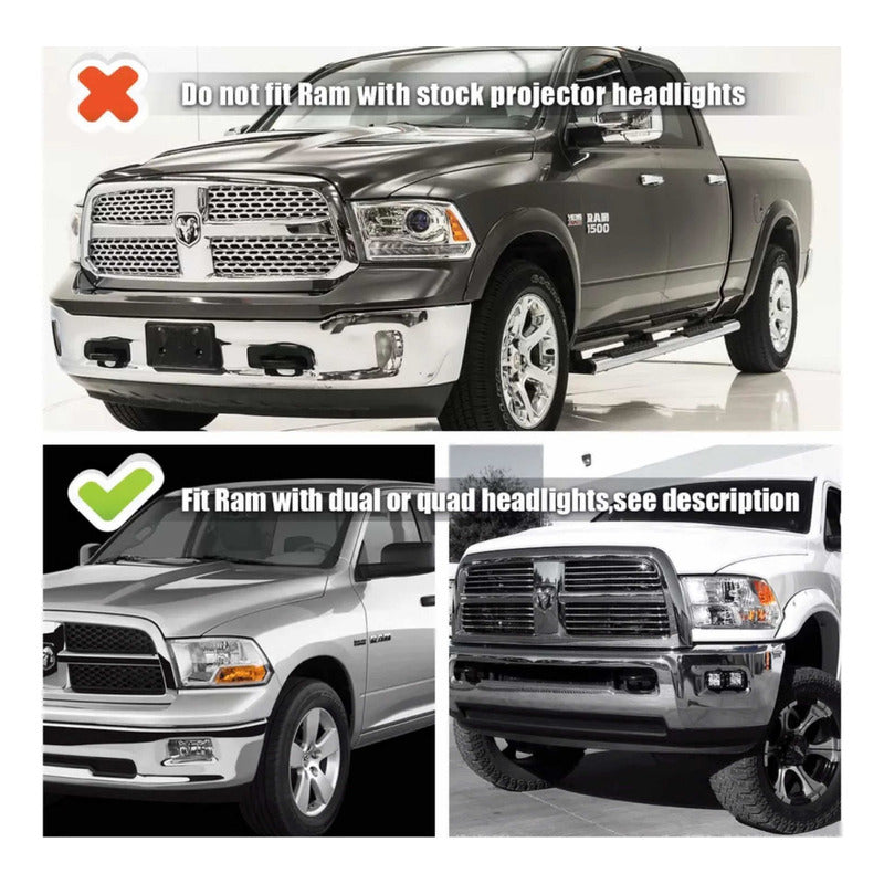 Ram LED Headlights 2009 to 2017