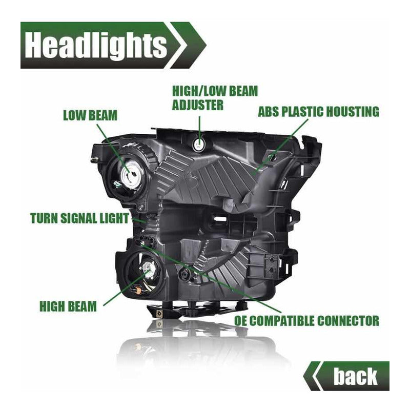 Ford F-150 Lobo headlights 2015 to 2017