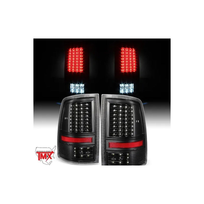 Combo Faros Y Calaveras Dodge Ram 1500 2500 3500 2009-2018 Ambos Lados