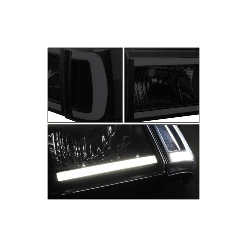 Led Drl Headlights Ford Bronco F-150 1987 to 1991