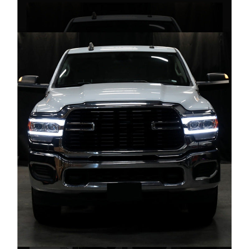 Par De Faros Led Dodge Ram 2500 3500 2019 2020 2021 A 2024 Derecho