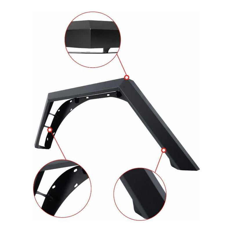Front and Rear Corner Guards for the 2018 and 2023 Jeep Wrangler