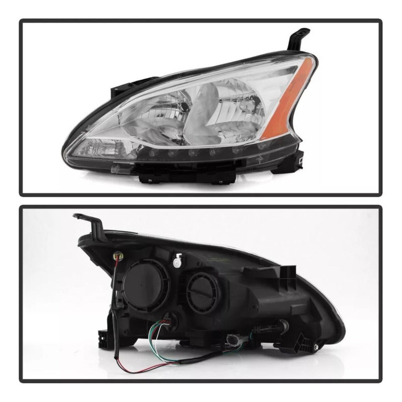 Faro Delantero Led Nissan Sentra Lado Izquierdo 2013 A 2015