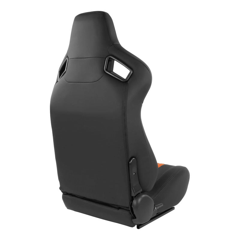 Asientos De Carreras Reclinables Vocho Rzr Tubular Naranja