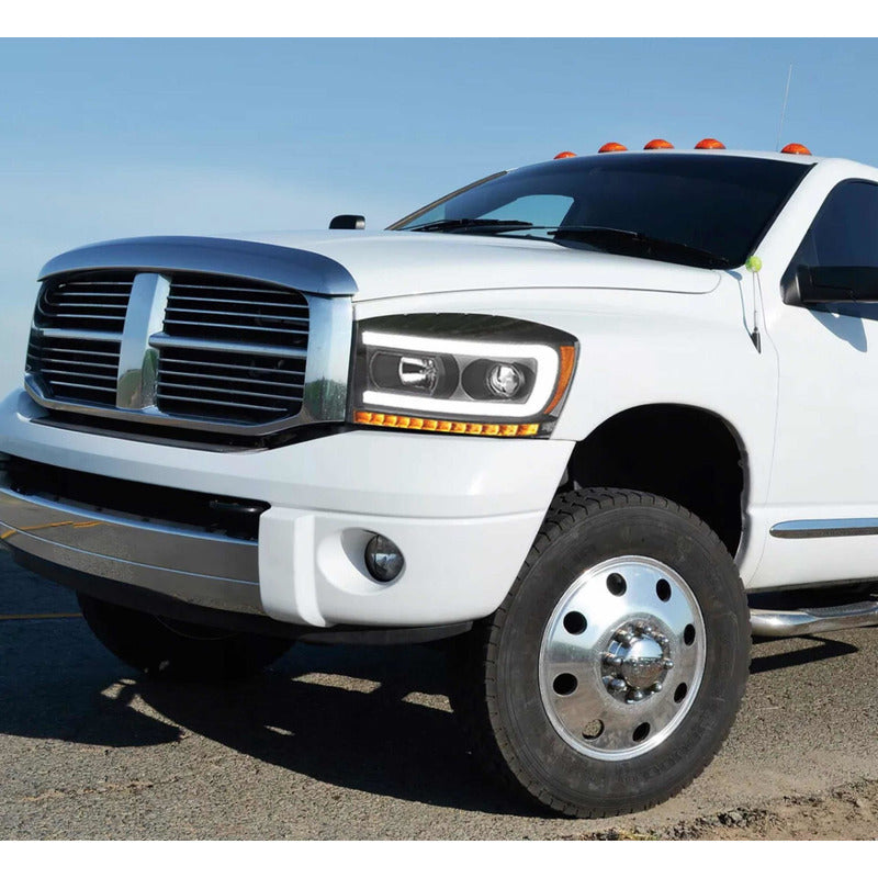 Faros Led Para Dodge Ram 2006 2007 2008 2009