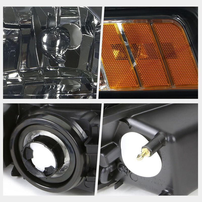 Faros Para Ford Mustang 99 2000 2001 2002 2003 2004