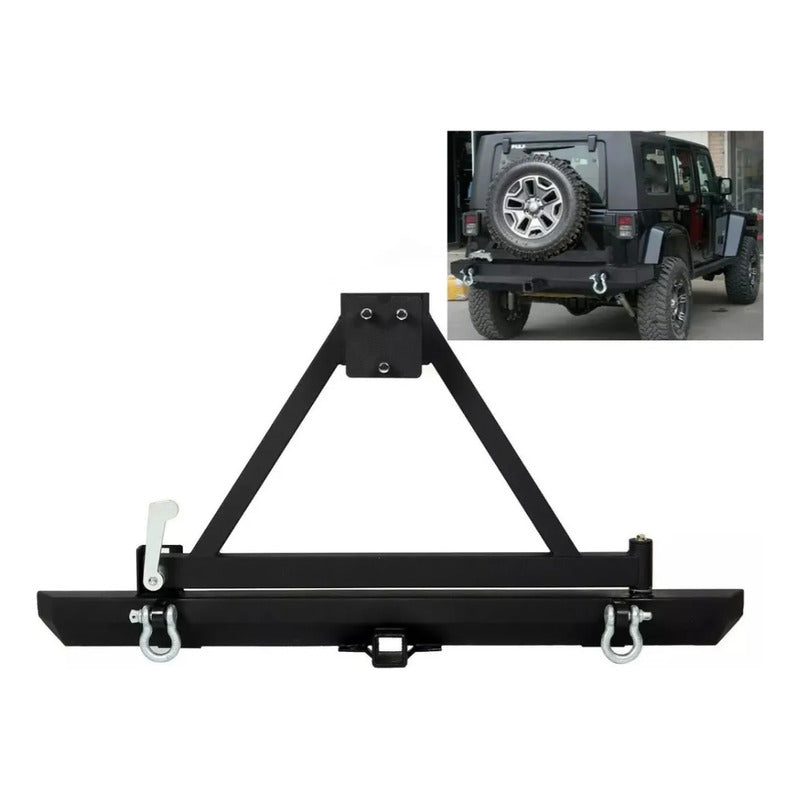Defensa Trasera Para Jeep Wrangler 87-96 Yj Y 97-06 Tj