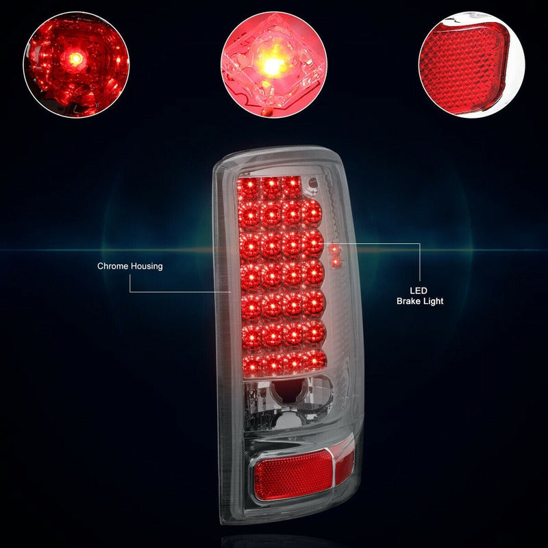 Calaveras Led Chevrolet Tahoe GMC Yukon 2000 a 2006