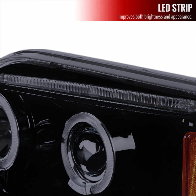 Faros Led Lobo F-150 1997 1998 1999 2000 2001 2002 2003 2004