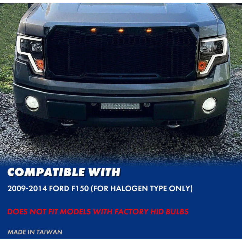Par De Faros Led F-150 Lobo 2009 2010 2011 2012 2013 2014