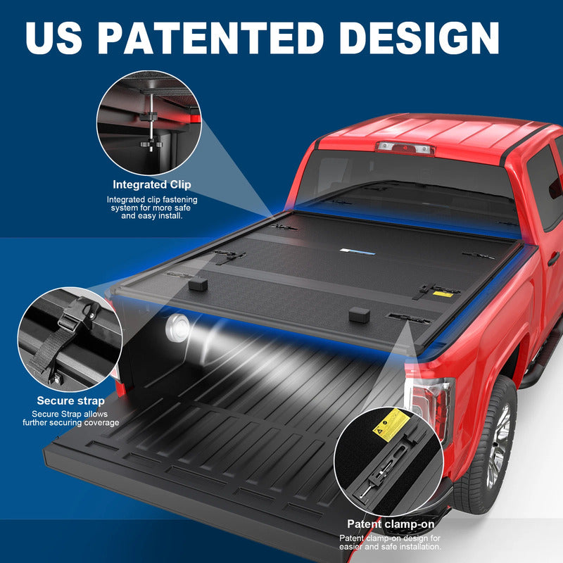Tapa Cubierta Batea 6.5ft Silverado 1999 2000 2001 A 2006 Negro
