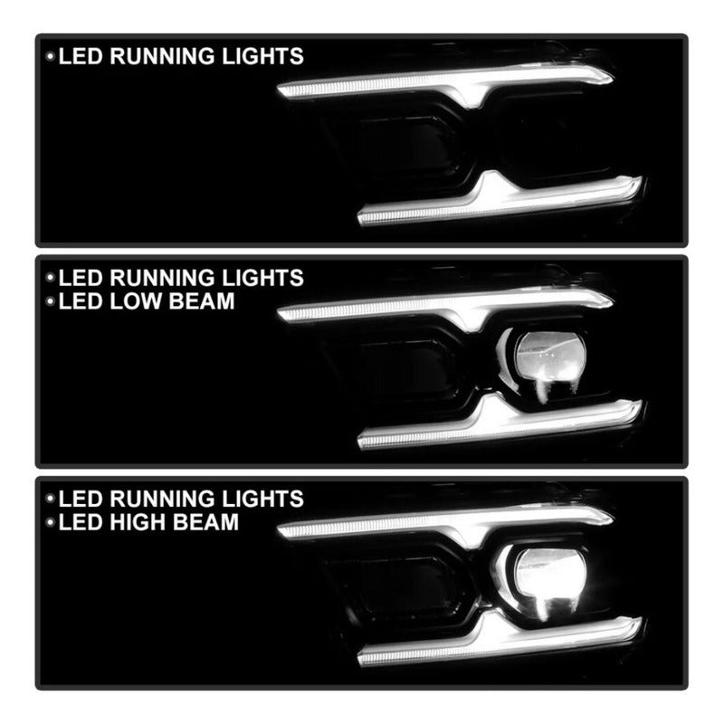 Faros Delanteros Led Dodge Durango 2021 2022 A 2024