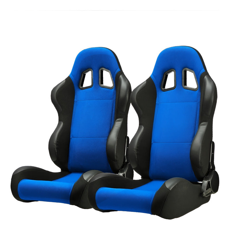 Universal Reclining Racing Seats with Adjustment Slider