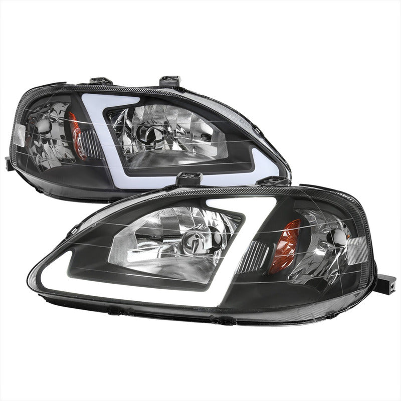 Led headlights Honda Civic Coupe/sedan 1999 2000