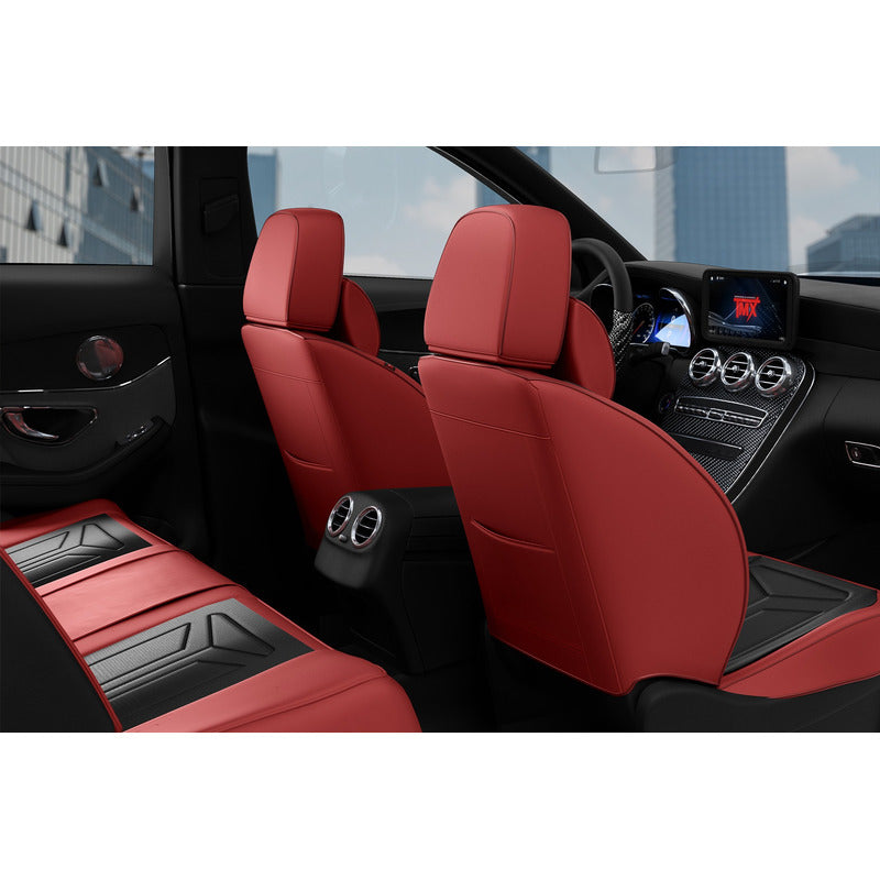 Juego De Cubre Asientos Cuero Lujo Ford Escape 2012 A 2016