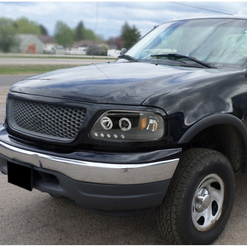 Dual Halo Headlights Ford F-150 1997 to 2003 Expedition 1997 to 2002