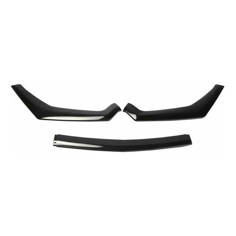 Lip Spoiler Frontal Negro Brillante Mustang Gt 2018-2020