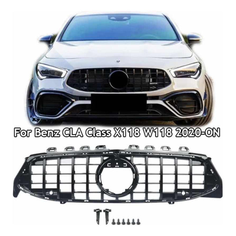 Mercedes Benz CLA W118 Black Grille 2020 2021 2022 2023