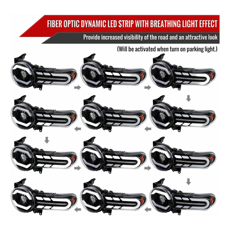 Faros Led Toyota Fj Switchback 2007 2008 2009 2010 A 2014