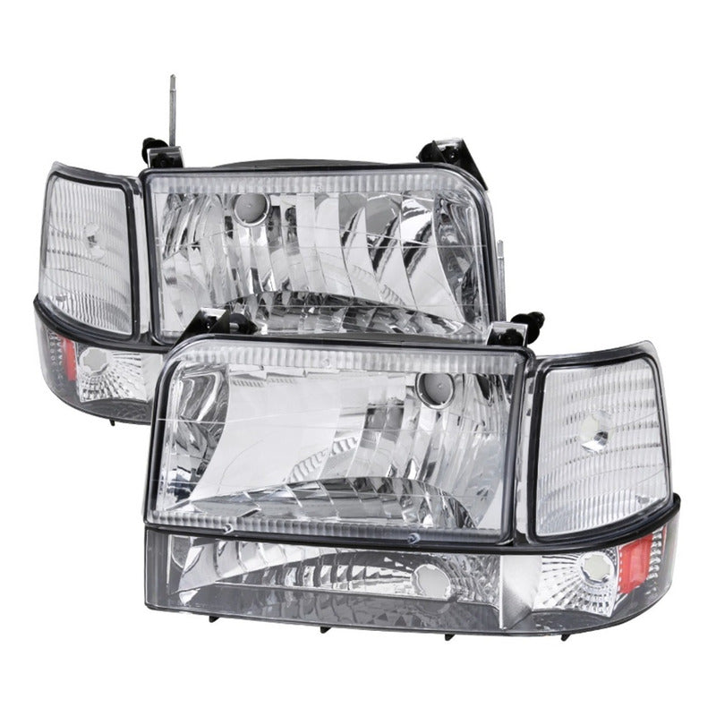 Ford F-150 Bronco headlights 1992 to 1996