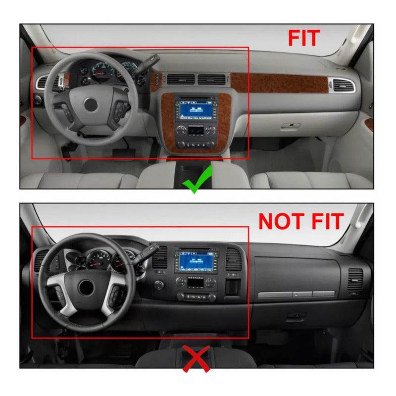 Dashboard Cover Tahoe Suburban Gmc Yukon 2007-2014 Black