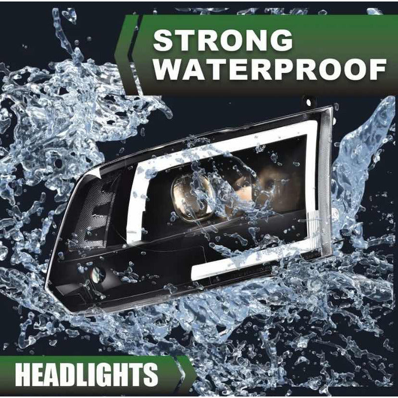 Led Headlights Ram 1500 2500 3500 2009 to 2018