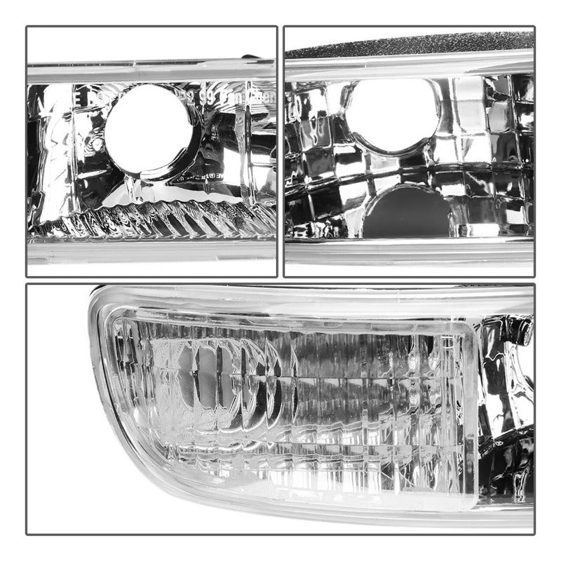 Led Drl Headlights GMC Sierra Yukon 1999 to 2006