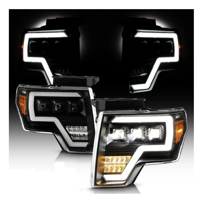 Led headlights Ford F-150 Lobo 2009 to 2014