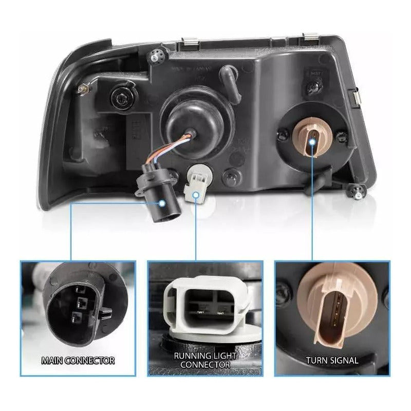 Led headlights Ford Ranger 2001 to 2011